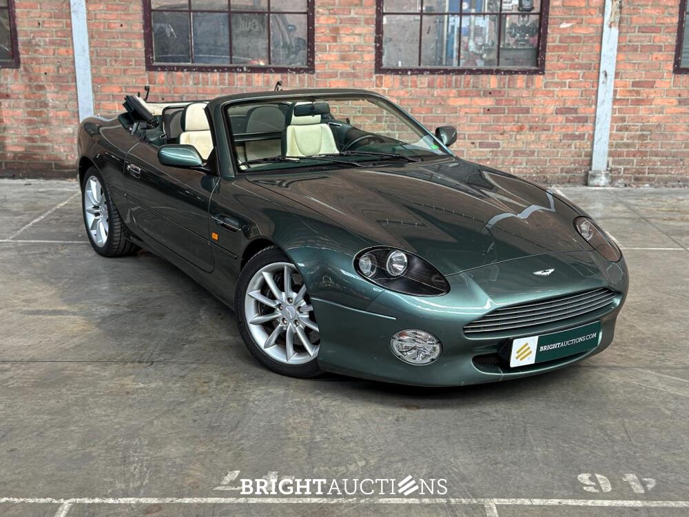 Aston Martin DB7 Volante 5.9 V12 Vantage Touchtronic 420pk 2002 (Origineel-NL), 40-JB-ZG Youngtimer