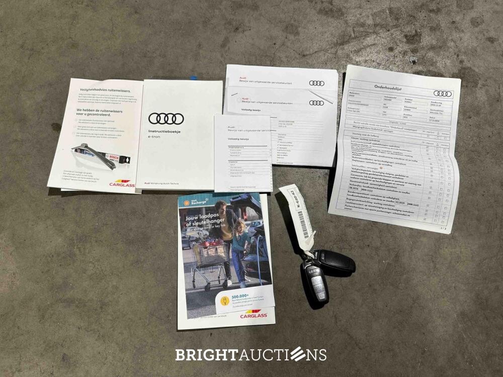 Audi e-tron Sportback 50 Quattro edition 71 kWh 313pk 2020 (Origineel-NL) K-690-KJ