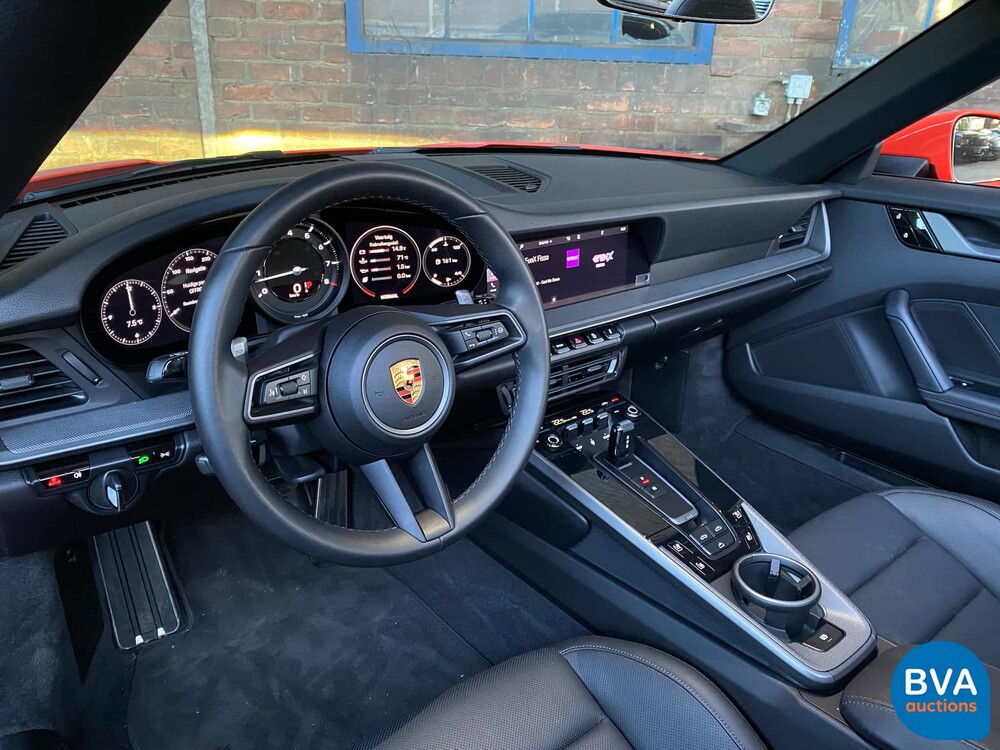 Porsche 911 992 3.0 Carrera 2021 Twin-Turbo 8-Gang PDK Cabriolet GARANTIE.