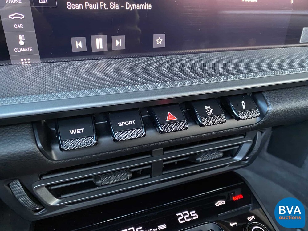 Porsche 911 992 3.0 Carrera 2021 Twin-Turbo 8-Gang PDK Cabriolet GARANTIE.