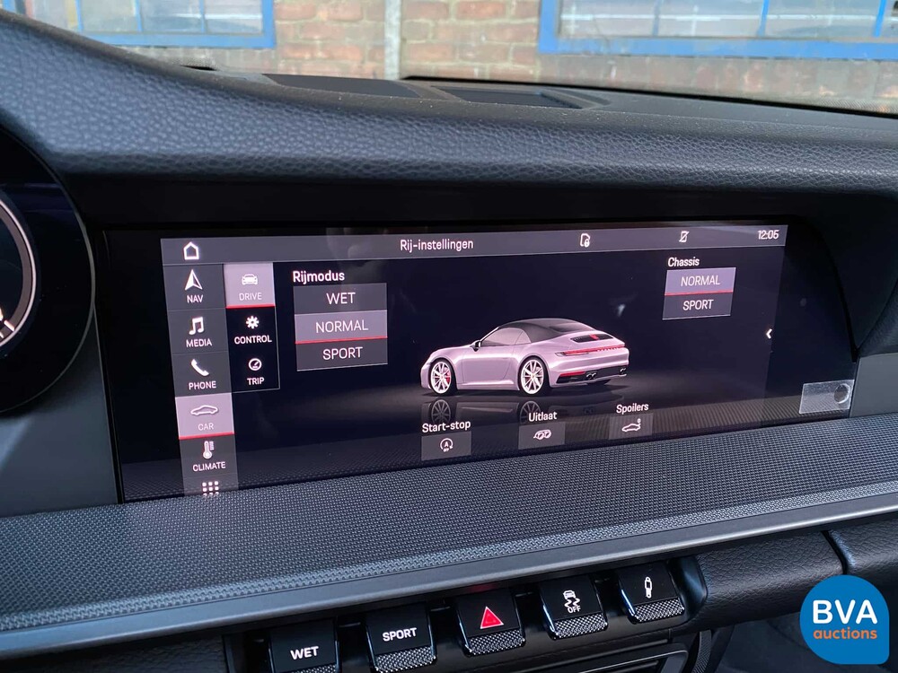 Porsche 911 992 3.0 Carrera 2021 Twin-Turbo 8-Gang PDK Cabriolet GARANTIE.