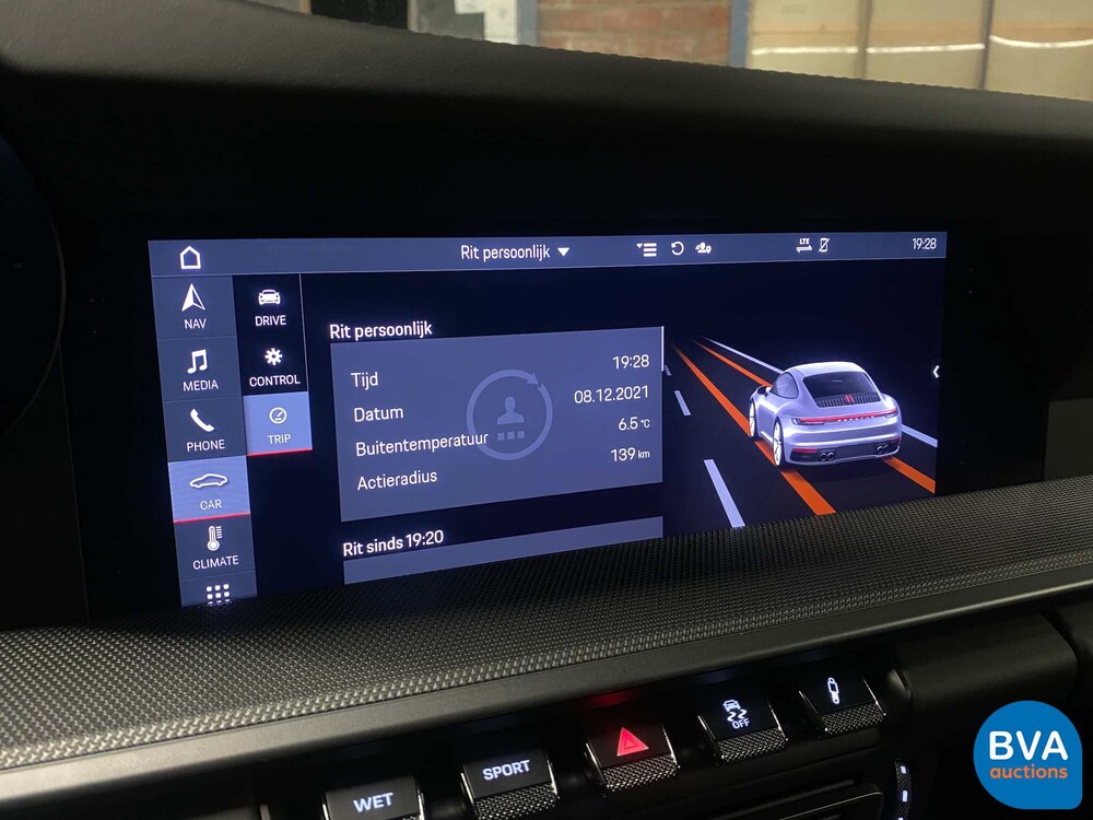 Porsche 911 992 Carrera 4S 3.0 450PS 2021 NW-Modell -GARANTIE-.