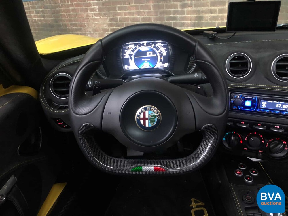 Alfa-Romeo 4C Spider 1750TBI CARBON TCT A6 240pk Cabriolet, PP-846-X.