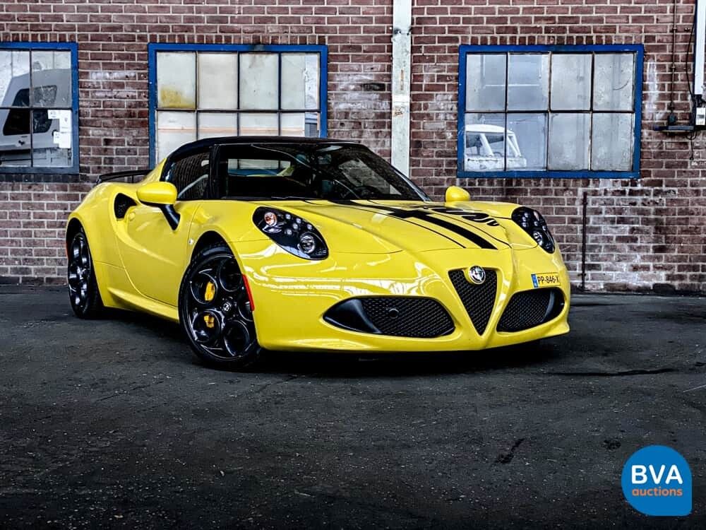 Alfa-Romeo 4C Spider 1750TBI CARBON TCT A6 240pk Cabriolet, PP-846-X.