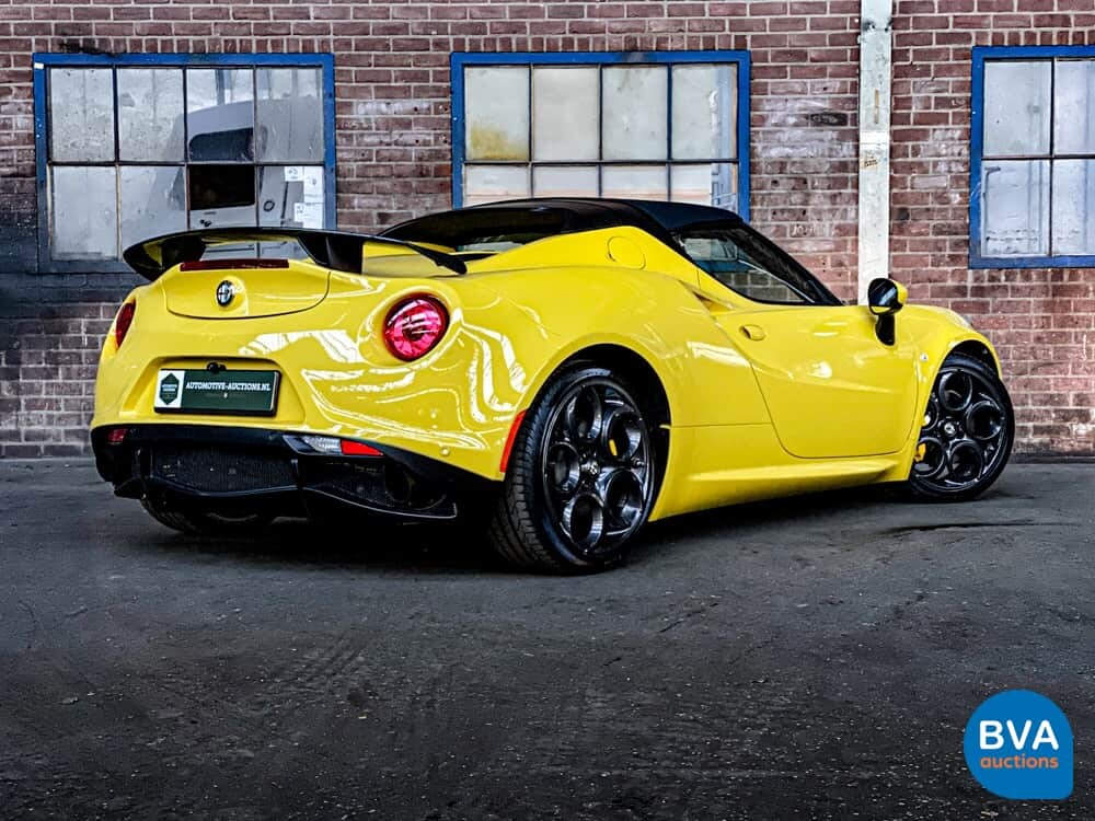 Alfa-Romeo 4C Spider 1750TBI CARBON TCT A6 240pk Cabriolet, PP-846-X.