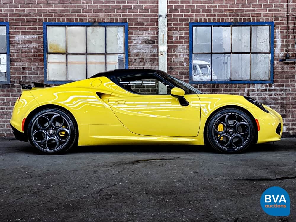 Alfa-Romeo 4C Spider 1750TBI CARBON TCT A6 240pk Cabriolet, PP-846-X.