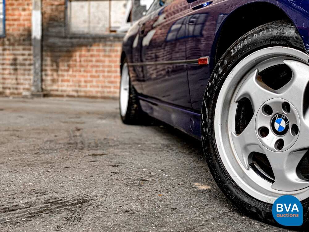 BMW 850CSi 5.6 V12 381 PS 8er Tobago-blau -1st Owner-.