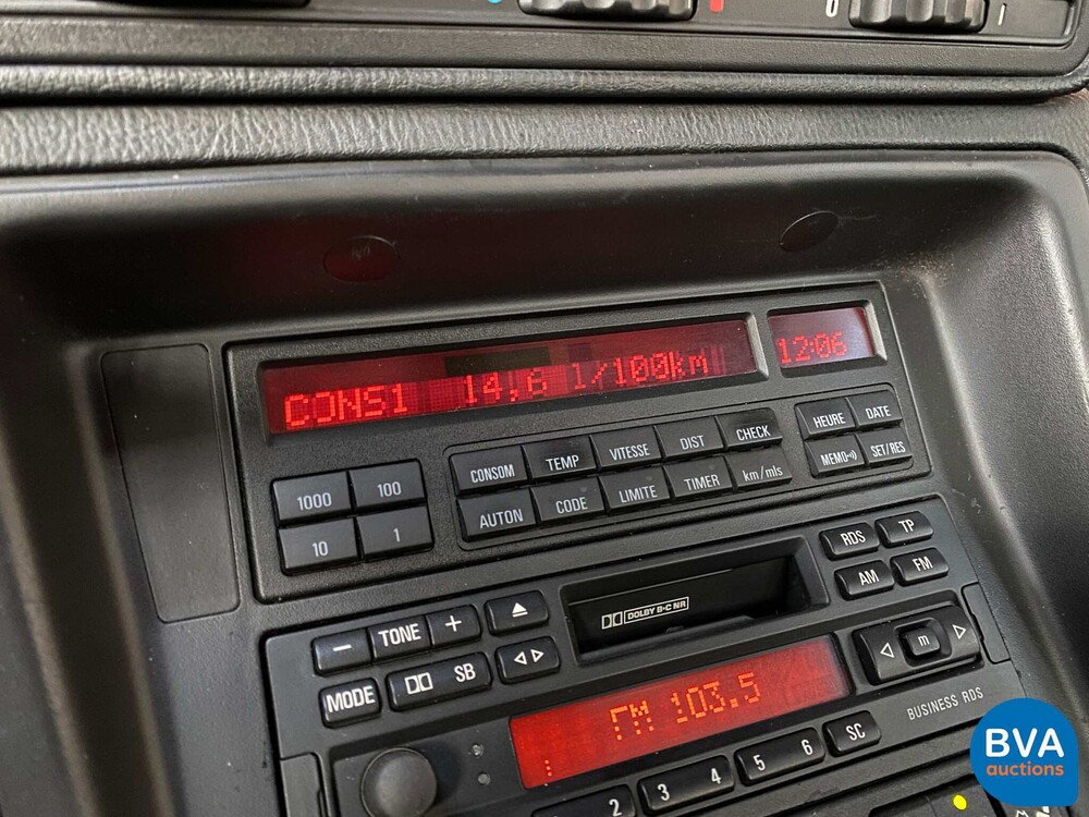 BMW 850CSi 5.6 V12 381 PS 8er Tobago-blau -1st Owner-.