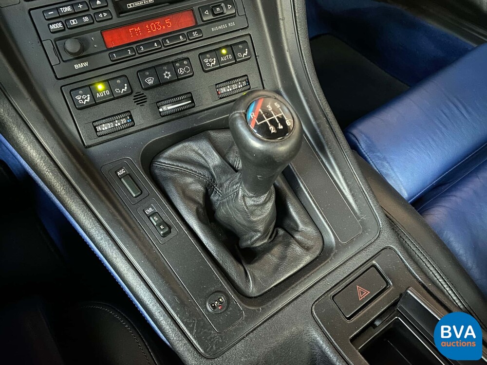 BMW 850CSi 5.6 V12 381 PS 8er Tobago-blau -1st Owner-.