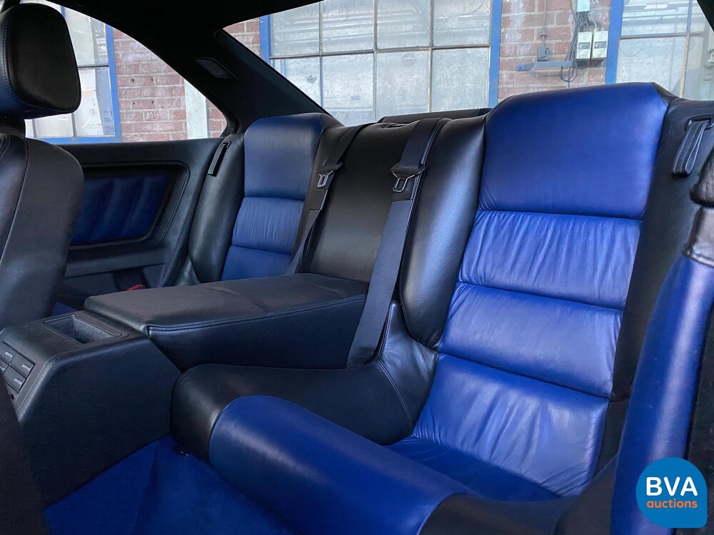 BMW 850CSi 5.6 V12 381 PS 8er Tobago-blau -1st Owner-.