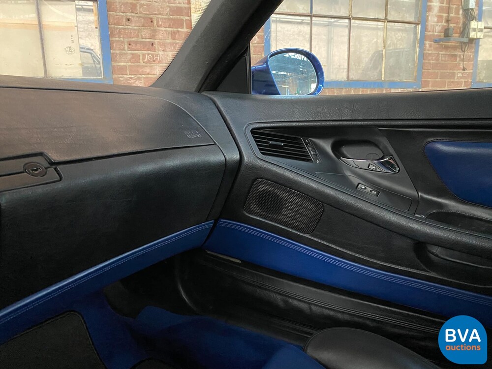 BMW 850CSi 5.6 V12 381 PS 8er Tobago-blau -1st Owner-.