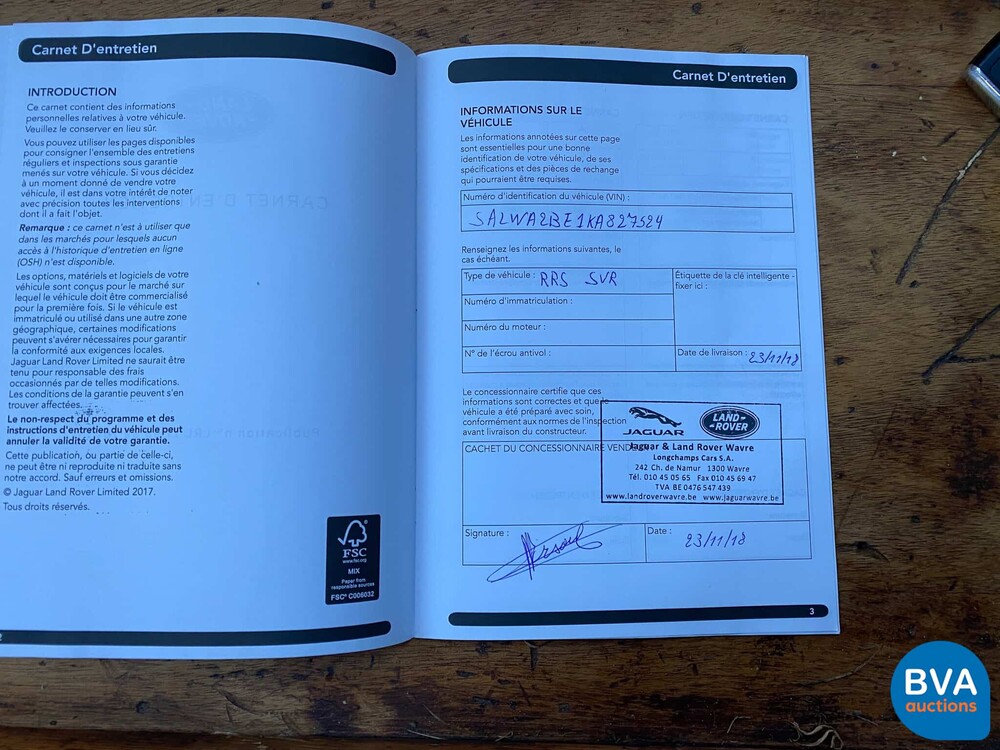 Land Rover Range Rover Sport SVR 575 PS FACELIFT 5.0 V8 SVR MJ 2019.