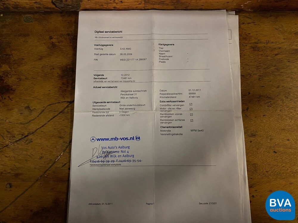 Mercedes-Benz S63 AMG S-Klasse Lang 525 PS 2009 DESIGNO, 27-KZF-3.
