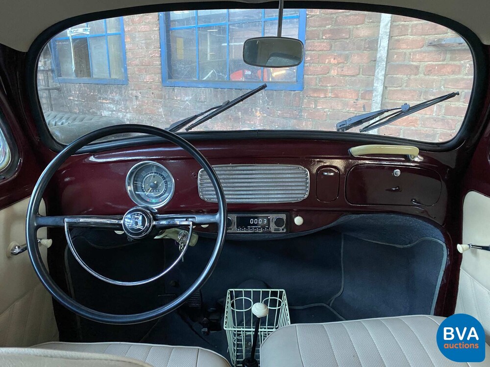 Volkswagen Käfer 1600 Rot 1953.