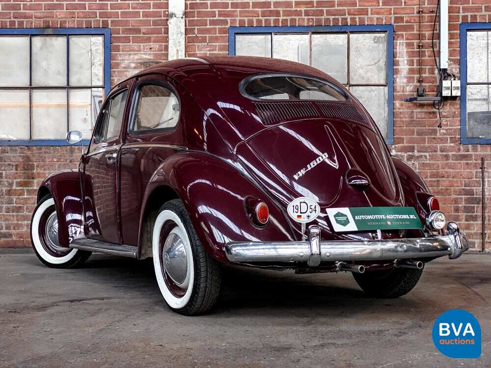 Volkswagen Käfer 1600 Rot 1953.