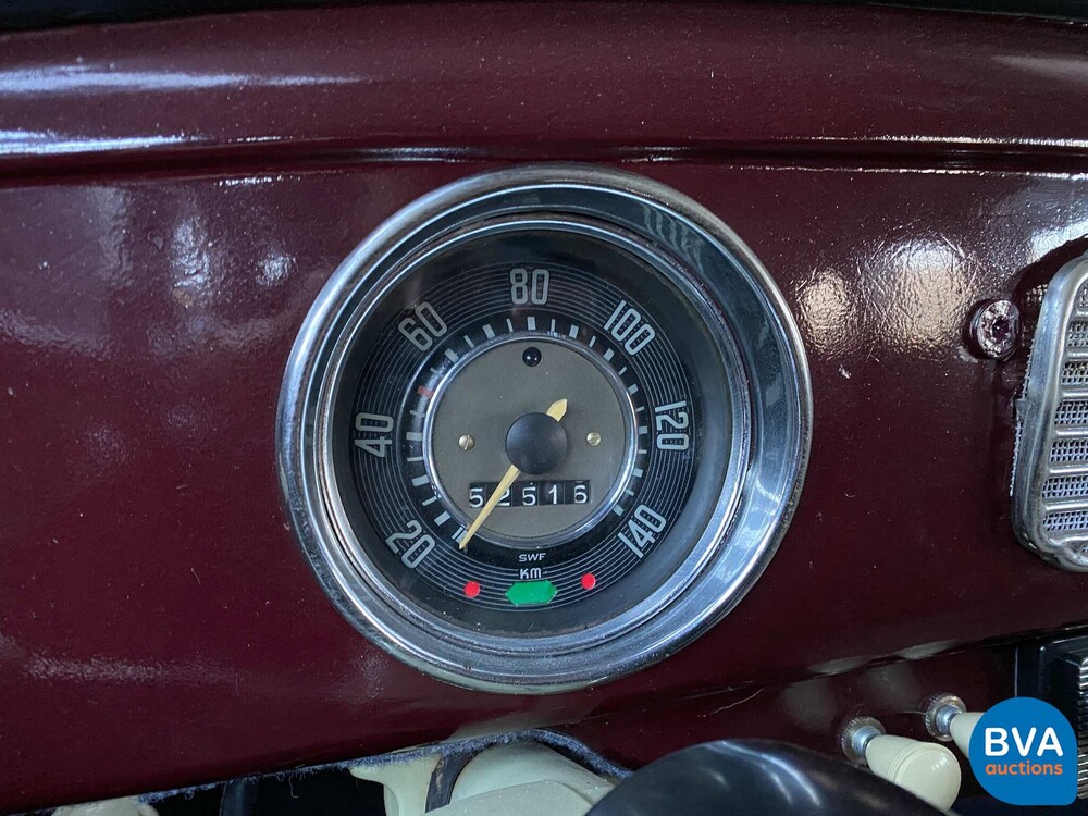 Volkswagen Käfer 1600 Rot 1953.