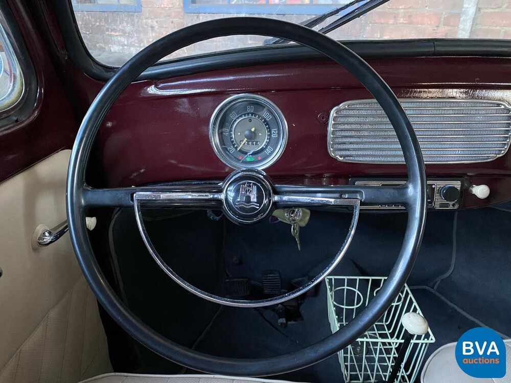 Volkswagen Käfer 1600 Rot 1953.