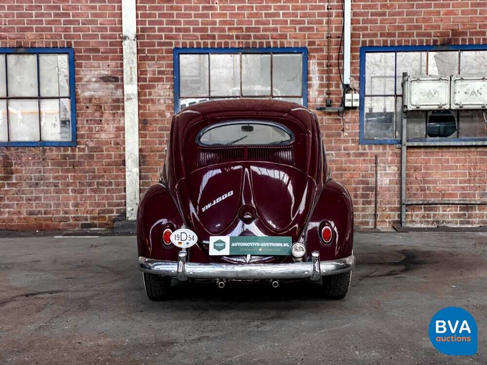 Volkswagen Käfer 1600 Rot 1953.
