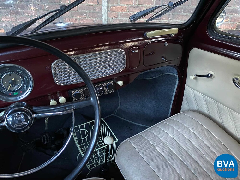 Volkswagen Käfer 1600 Rot 1953.