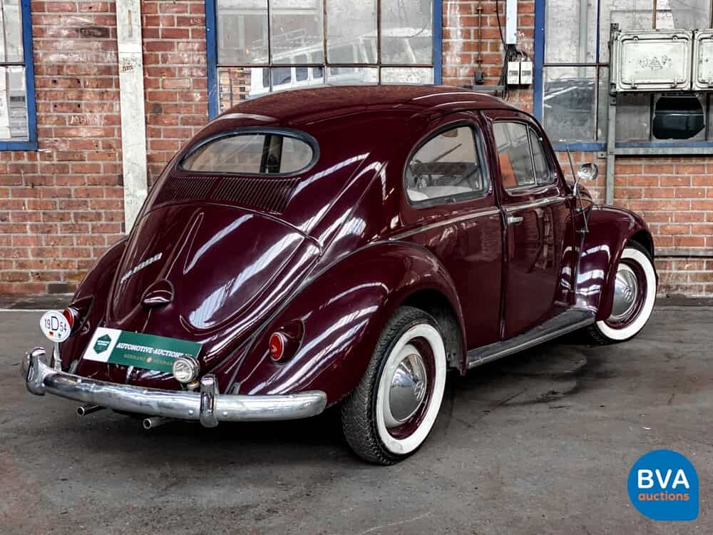 Volkswagen Käfer 1600 Rot 1953.