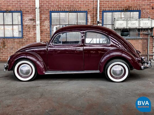 Volkswagen Beetle 1600 Red 1953.