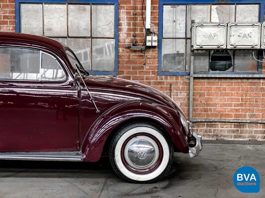 Volkswagen Beetle 1600 Red 1953.