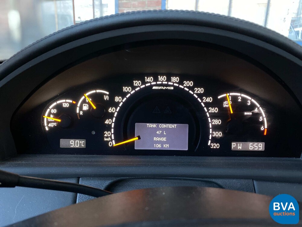 Mercedes-Benz CL55 AMG V8 360PS 2001 -YOUNGTIMER-.