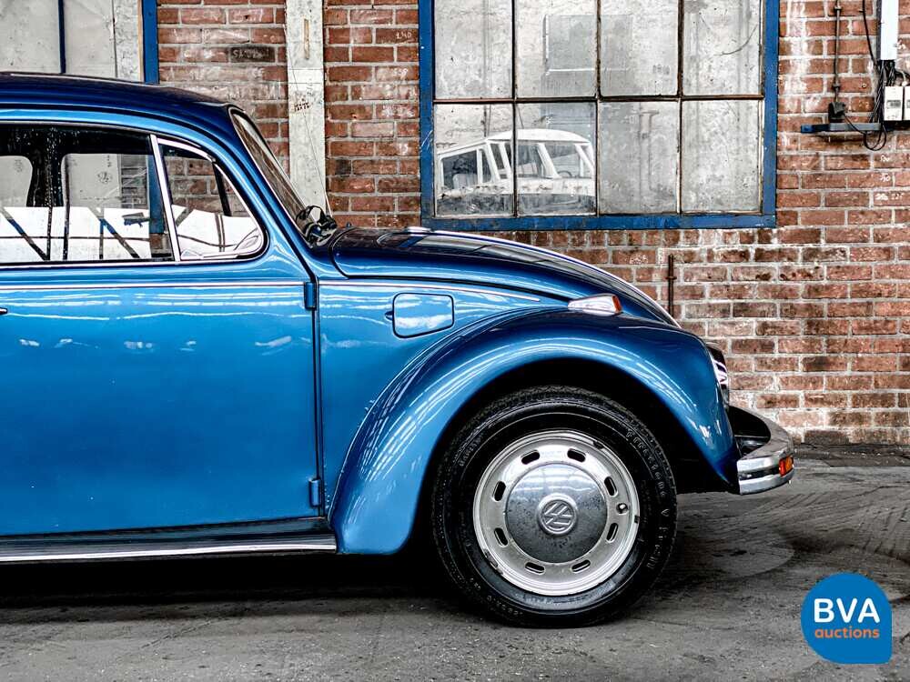 Volkswagen Beetle 1300 2-türige Limousine Deluxe 46 PS 1974.