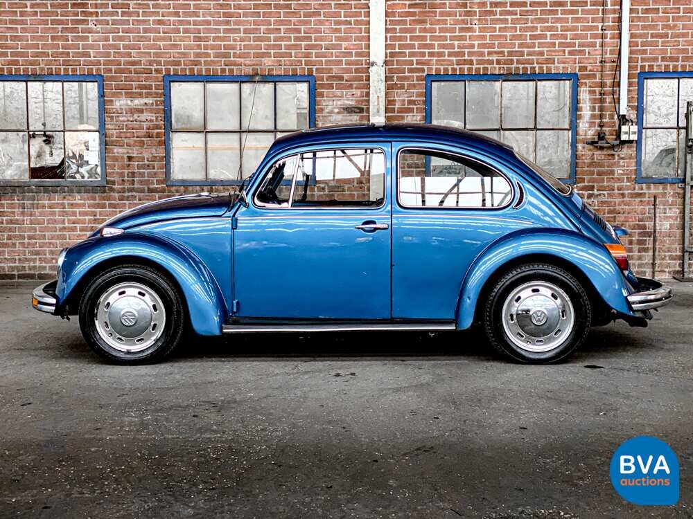 Volkswagen Beetle 1300 2-türige Limousine Deluxe 46 PS 1974.