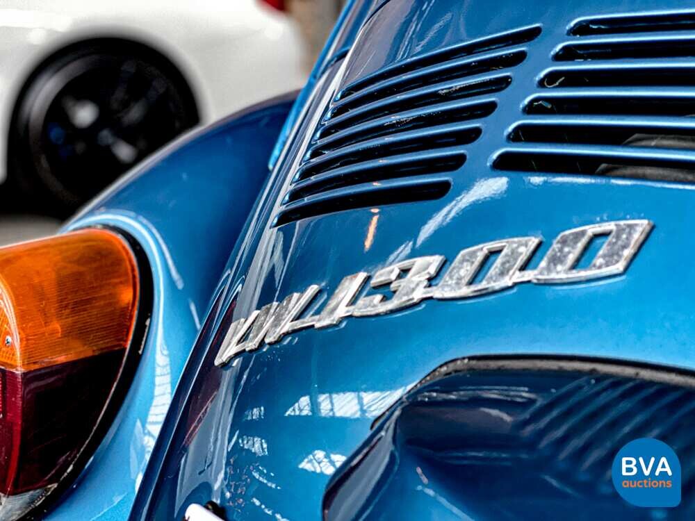 Volkswagen Beetle 1300 2-türige Limousine Deluxe 46 PS 1974.