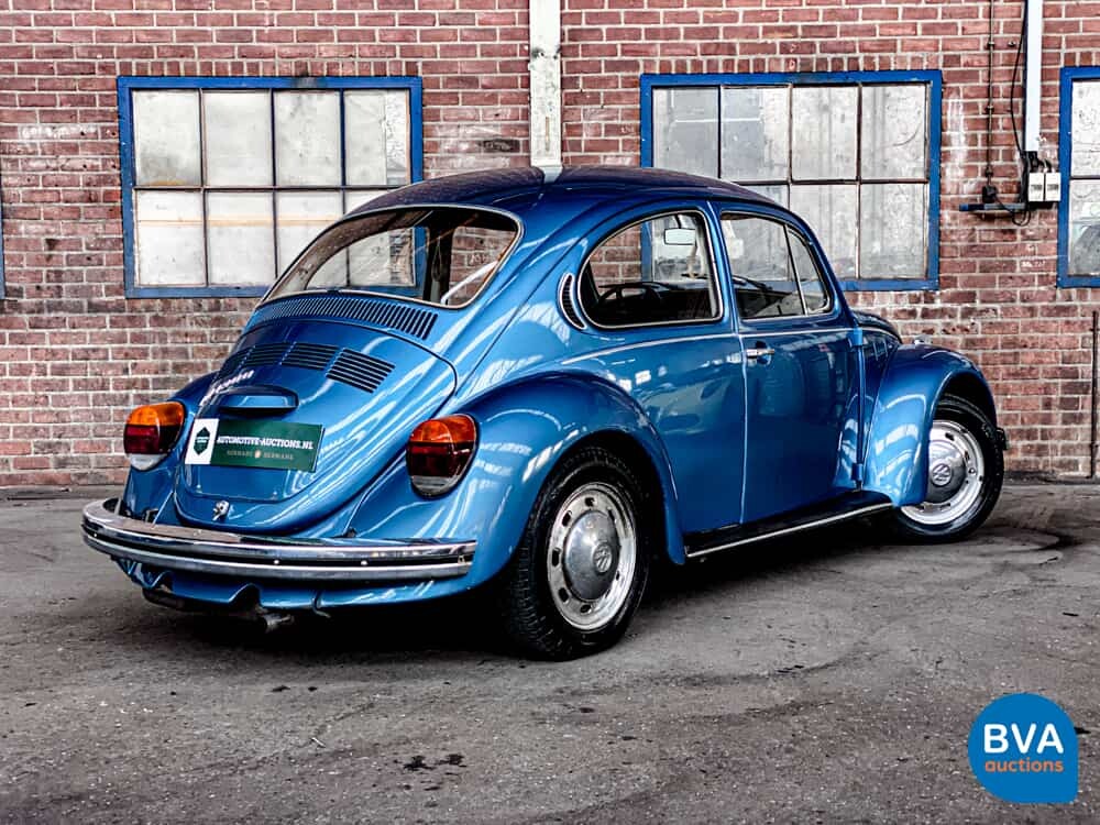 Volkswagen Beetle 1300 2-türige Limousine Deluxe 46 PS 1974.
