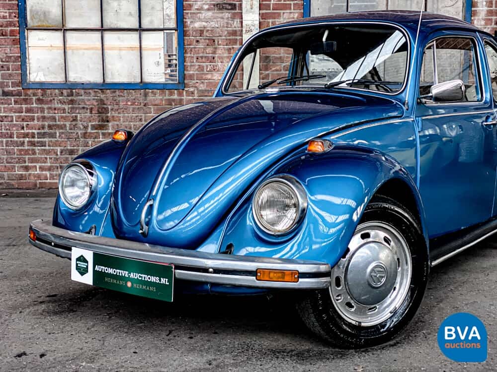 Volkswagen Beetle 1300 2-türige Limousine Deluxe 46 PS 1974.
