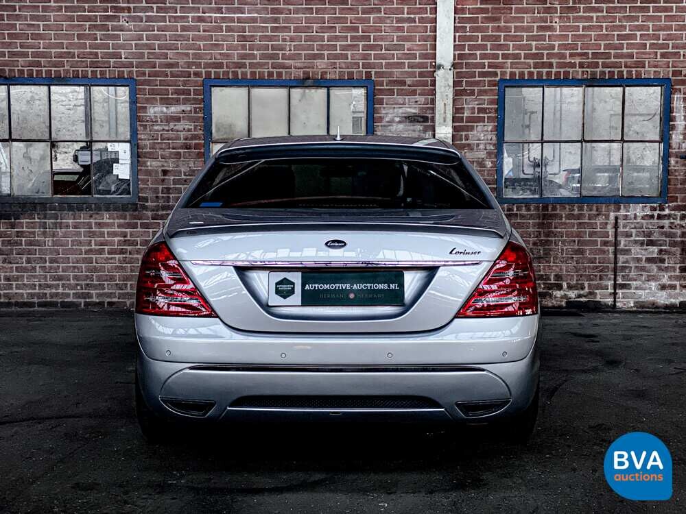 Mercedes-Benz S500 Lang 5.0 V8 Lorinser 338pk 2006 Youngtimer.