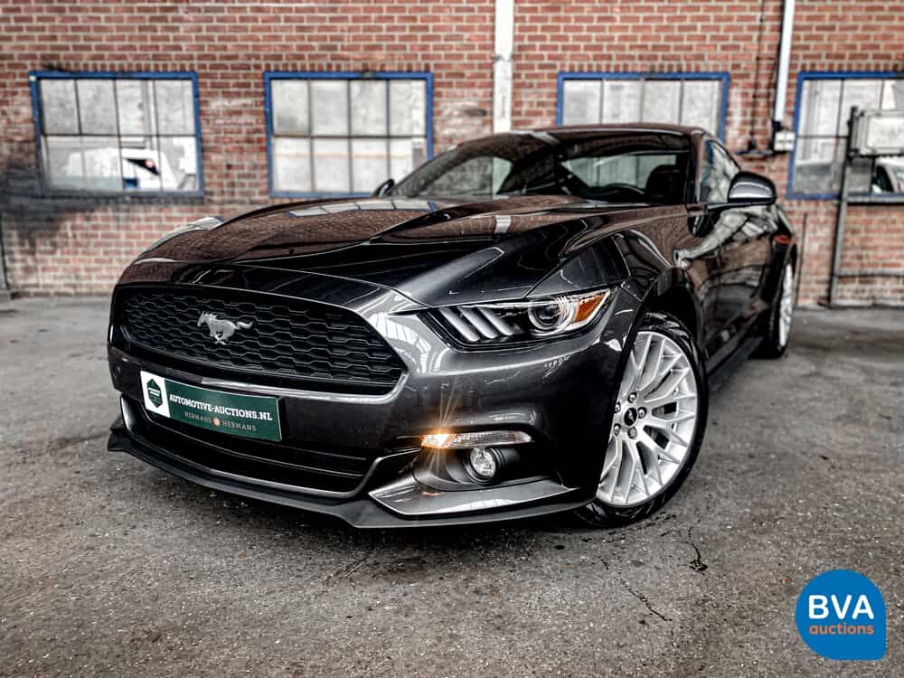 Ford Mustang Fastback EcoBoost 317pk 2017 -Org NL-, ND-672-Z.