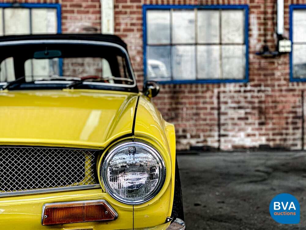 Triumph TR6 2.5 Overdrive Cabrio 95 PS 1975.