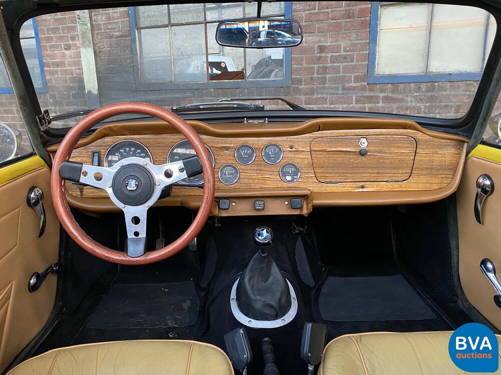 Triumph TR6 2.5 Overdrive Cabrio 95 PS 1975.