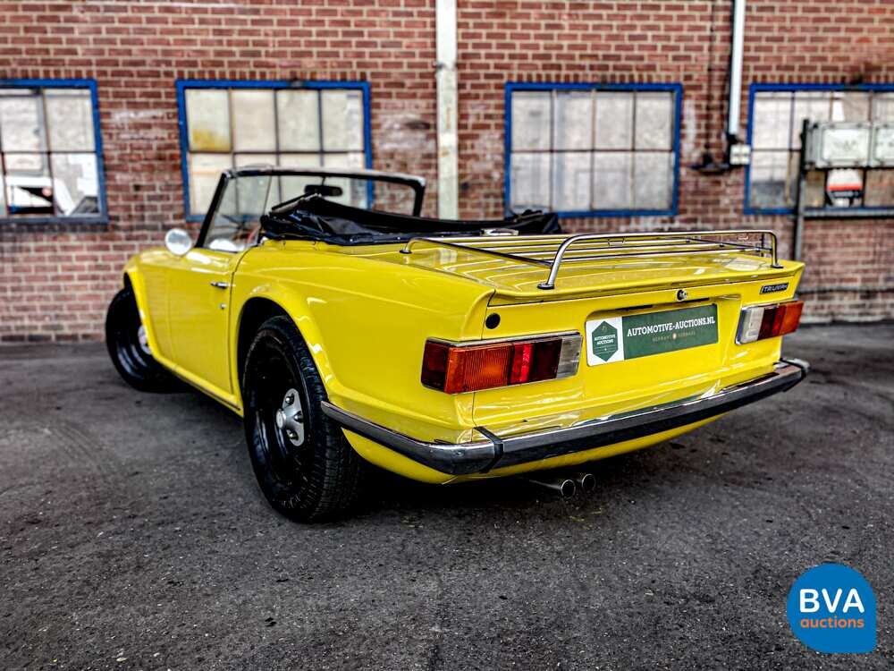 Triumph TR6 2.5 Overdrive Cabrio 95 PS 1975.