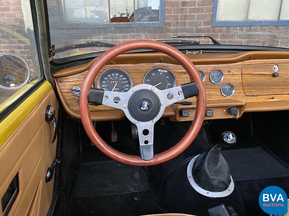 Triumph TR6 2.5 Overdrive Cabrio 95 PS 1975.