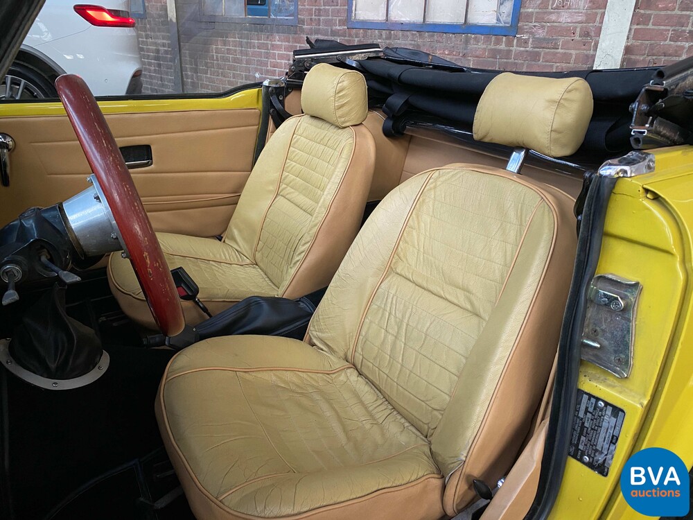 Triumph TR6 2.5 Overdrive Cabrio 95 PS 1975.