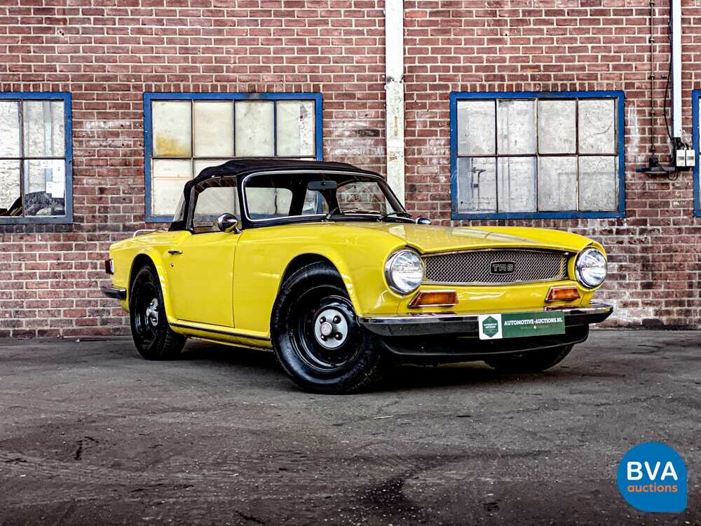 Triumph TR6 2.5 Overdrive Cabrio 95 PS 1975.