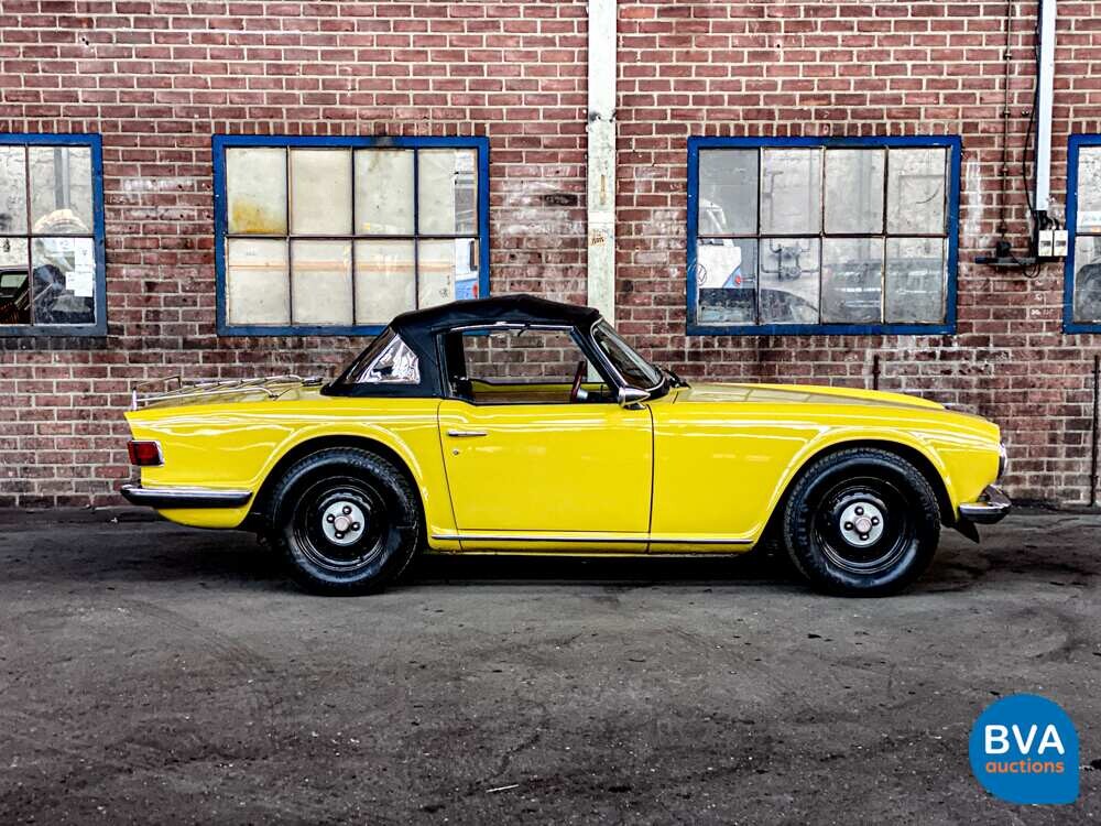 Triumph TR6 2.5 Overdrive Cabrio 95 PS 1975.