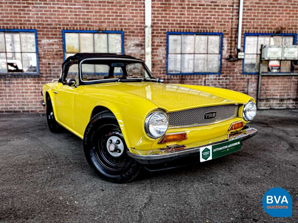 Triumph TR6 2.5 Overdrive Cabrio 95 PS 1975.