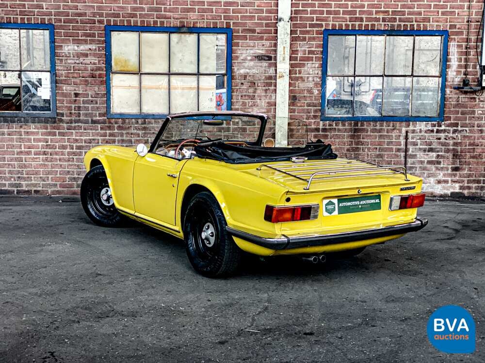 Triumph TR6 2.5 Overdrive Cabrio 95 PS 1975.