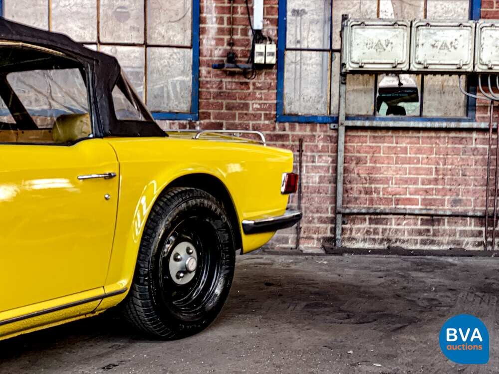 Triumph TR6 2.5 Overdrive Cabrio 95 PS 1975.