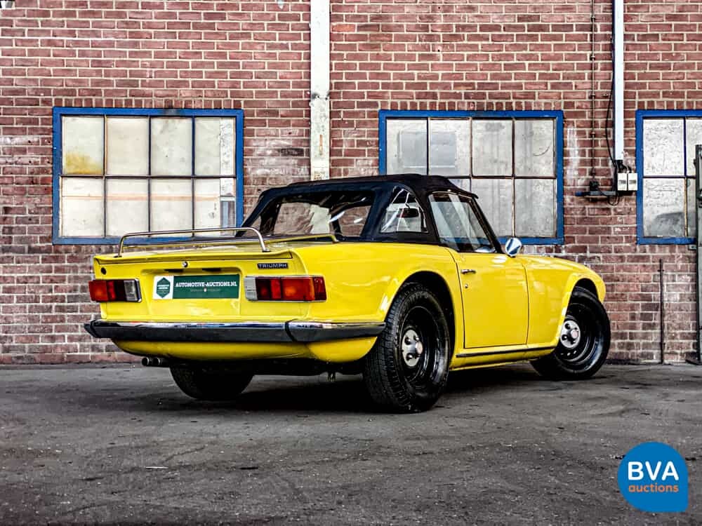 Triumph TR6 2.5 Overdrive Cabrio 95 PS 1975.