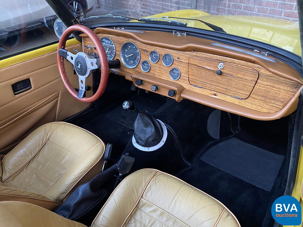 Triumph TR6 2.5 Overdrive Cabrio 95 PS 1975.