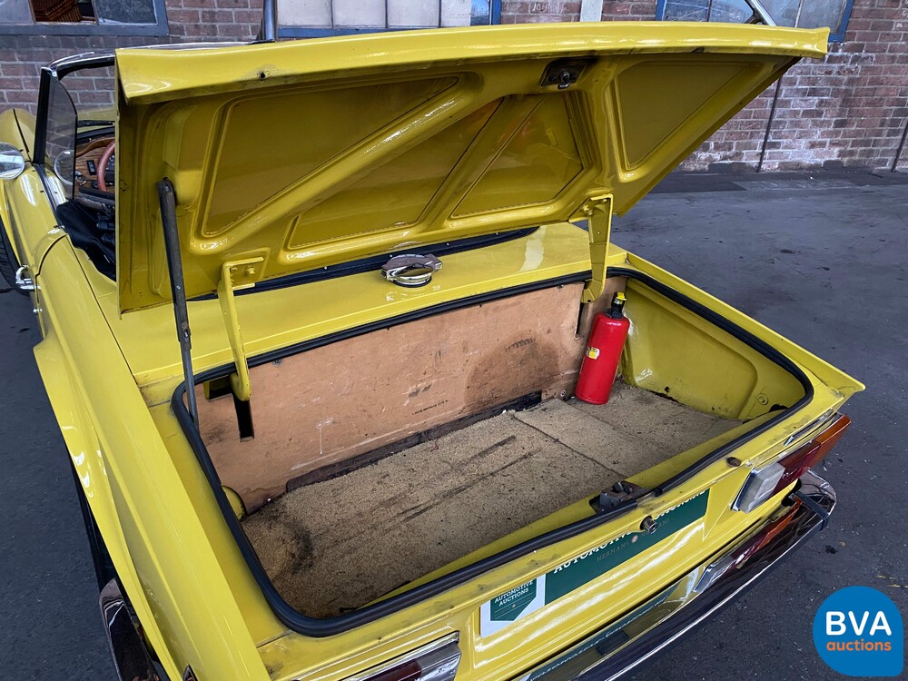 Triumph TR6 2.5 Overdrive Cabrio 95 PS 1975.