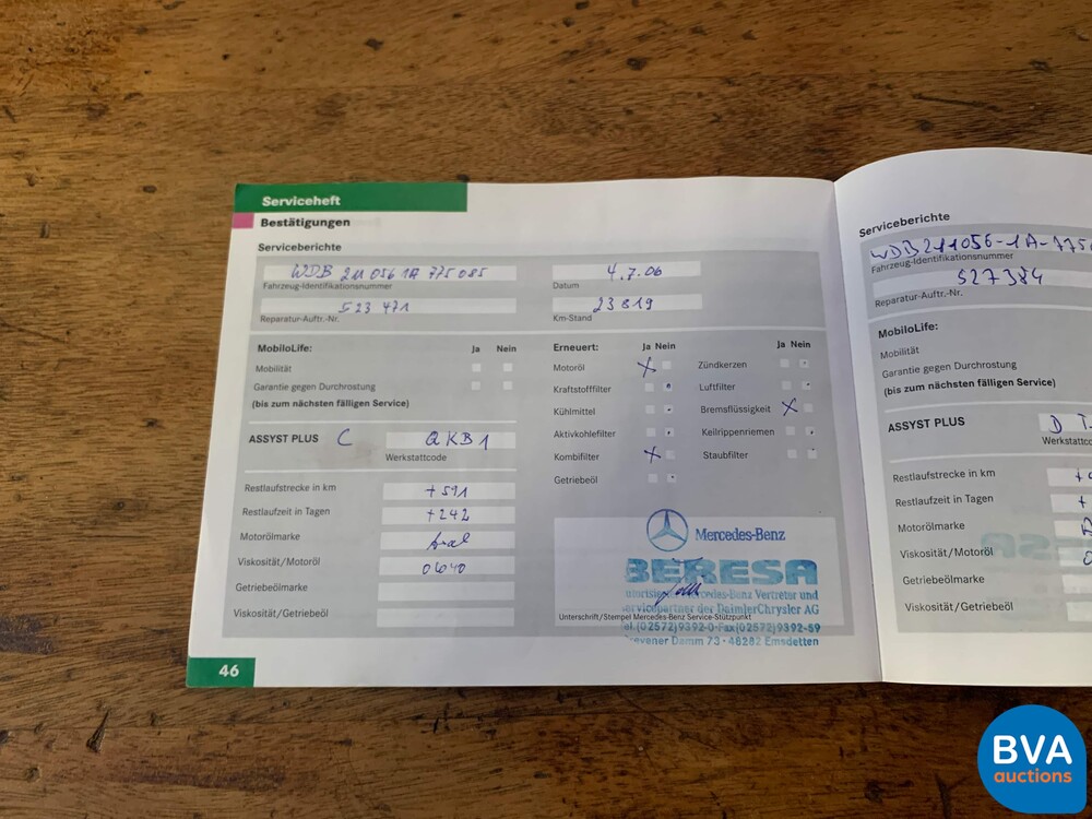 Mercedes-Benz E350 Limousine 272 PS E-Klasse 2005, K-599-BB.