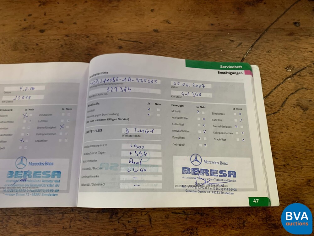 Mercedes-Benz E350 Limousine 272 PS E-Klasse 2005, K-599-BB.