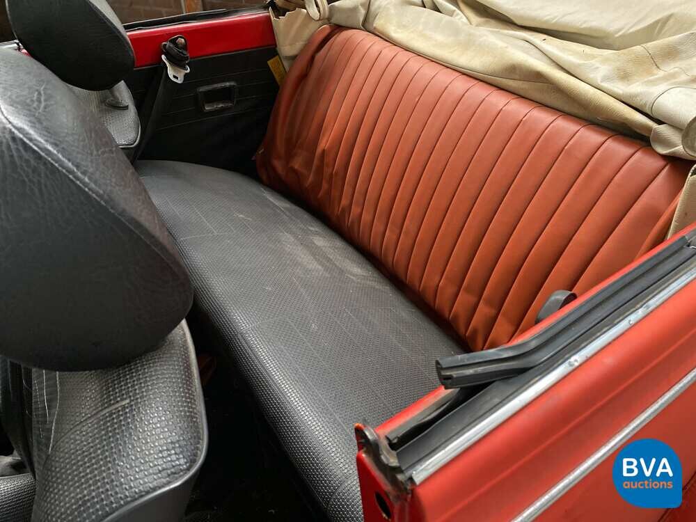 Volkswagen Käfer Cabriolet Kharmann Gia 34PS 1977.